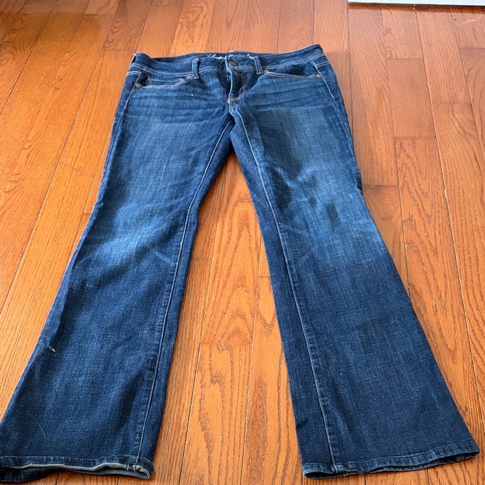 American Eagle Outfitters Dark Indigo Flare Jeans